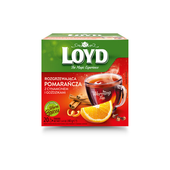 Loyd Herbatka Rozgrzewająca Pomarańcza & Cynamon (20X2G) - LOYD