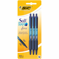 Bic Soft Feel® Clic Grip Długopis Automatyczny Niebieski Blister 3 Szt. - BiC