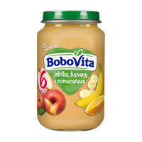 Bobovita Jabłka Banany I Pomarańcze Po 6 Miesiącu 190 G - BoboVita