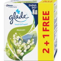 Odświeżacz Powietrza Glade Touch&Fresh Fresh Muget Zapas 2+1 3X10Ml - Glade by Brise