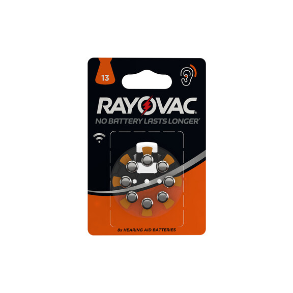 Baterie Słuchowe 13 Rayovac 8 Szt. - RAYOVAC