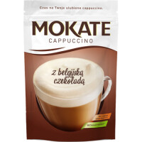 Mokate Cappuccino Z Belgijską Czekoladą 110G - Mokate