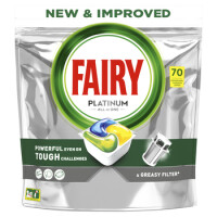 Fairy Platinum Plus All In One Yellow Kapsułki Do Zmywarek 70 Szt. 1043 G - Fairy