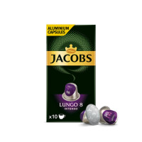 Jacobs Lungo Intenso 8 Kawa Mielona 10 Kapsułek 52 G - Jacobs
