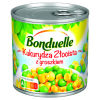 Bonduelle Kukurydza Złocista Z Groszkiem 425Ml - Bonduelle