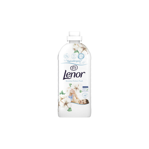 Lenor Sensitive Cotton Fresh Płyn Zmiękczający Do Płukania Tkanin 1200 Ml - Lenor