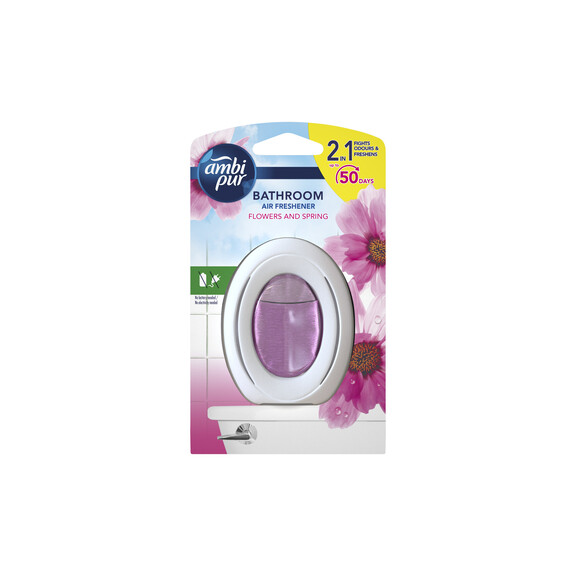 Ambipur Bathroom 2In1 Flowers & Spring Dyfuzor Do Odświeżacza Powietrza - Ambi Pur