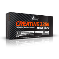 Creatine 1250 Mega Caps 120 Kapsułek Olimp Sport Nutrition - OLIMP SPORT NUTRITION