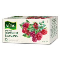 Herbata Vitax Inspiracje Żurawina&Malina 20S - VITAX
