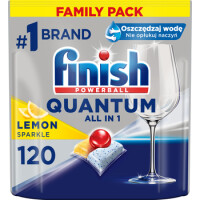 Finish Tabletki Do Zmywarki Quantum All-In-1 120 Lemon - Finish