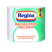 Regina Najdłuższy Ręcznik Biały 2 Rolki - Regina