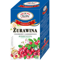 Malwa Herbata Owocowa Aromatyzowana Żurawina 20X2G - Malwa