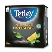 Herbata Tetley Intensive Earl Grey Lemon 100 Torebek X 2G - Tetley