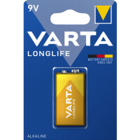 Baterie Varta Longlife 9V 1 Szt. - VARTA