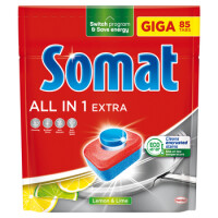 Somat All In 1 Extra Lemon 85 Tabs - Somat
