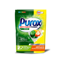Purox Anit Fleck Formel Universal Color+White 22 Dwukomorowe Kapsułki Do Prania - PUROX
