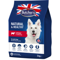 Butcher's Natural&Healthy Dog Z Wołowiną 3Kg - Butcher's