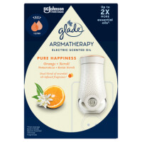 Glade® Aromatherapy Electric Scented Oil - Pure Happiness, Elektryczny Odświeżacz Powietrza 20Ml - Glade