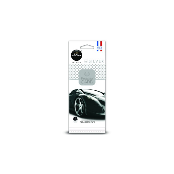 Zapach Samochodowy Aroma Car Prestige Card Silver - AROMA