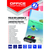 Folia Do Laminowania Office Products A6 2X100Mikr 100Szt Transparentna - OFFICE PRODUCTS