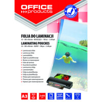 Folia Do Laminowania Office Products A3 2X80Mikr 100Szt Transparentna - OFFICE PRODUCTS