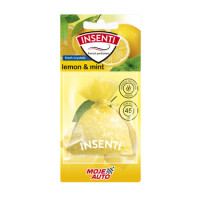 Odświeżacz Powietrza - Insenti Woreczek Zapachowy Moje Auto - Lemon & Mint 20G - Moje Auto