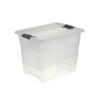Pojemnik Crystalbox 24L Transparentny Keeeper - keeeper