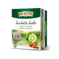 Big-Active Herbata Biała Z Tajską Cytryną I Kwiatem Granatu (20 Torebek X 1,5G) 30G - Big Active