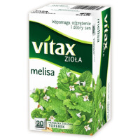 Herbata Vitax Zioła Melisa 20 Torebek X 1,5G - VITAX