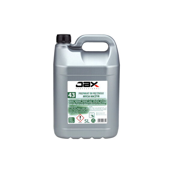 Profesjonalny Preparat Do Ręcznego Mycia Naczyń Jax Professional "43" 5L - Jax