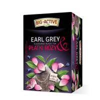 Big-Active Herbata Czarna Earl Grey I Płatki Róży (20 Torebek X 2G) 20G - Big-Active