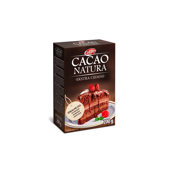 Cacao Natura Extra Ciemne 200G - CACAO NATURA