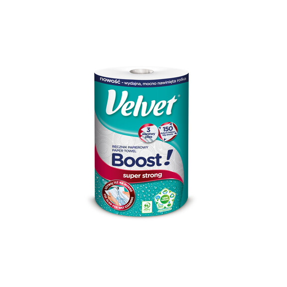 Ręcznik Papierowy Velvet Boost! 1 Rolka - VELVET