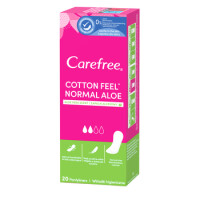 Carefree Cotton Aloe, Wkładki Higieniczne 20 Szt. - Carefree