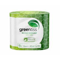 Greentiss Ręcznik Papierowy 2 Rolki 96 Listków 2-Warstwowy - GREENTISS