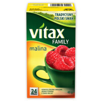 Herbata Vitax Family Malina 24 Torebki X 2G - VITAX