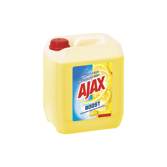 Ajax Boost Soda Oczyszczona I Cytryna Płyn Uniwersalny 5 L - Ajax