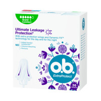 O.b. Extra Protect Super + Comfort 36 Szt. - o.b.