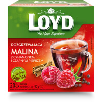 Loyd Herbatka Rozgrzewająca Malina Z Cynamonem (20X2 G) - LOYD