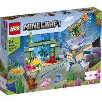 Klocki Lego Minecraft Walka Ze Strażnikami (21180) - LEGO Minecraft