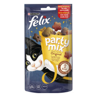 Felix Party Mix Original O Smaku Kurczaka, Wątróbki I Indyka 60G - Felix