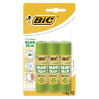Bic Ecolutions Glue Stick 8G Ekologiczny Klej W Sztyfcie Blister 3 Sztuki - BiC