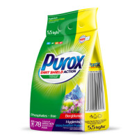 Purox Dirt Shield Action Universal Color + White 5,5Kg - PUROX