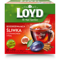 Loyd Herbatka Rozgrzewająca Śliwka & Cynamon (20 X 2G) - LOYD