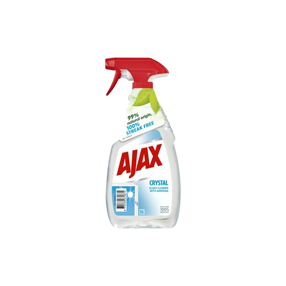 Ajax Spray Crystal Płyn Do Szyb, Okien I Powierzchni Szklanych Z Amoniakiem 500 Ml - Ajax