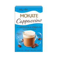 Mokate Cappuccino Z Magnezem 160 G (20 G X 8) - Mokate