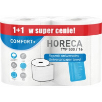 Horeca Comfort+ Ręcznik Uniwersalny Typ 500/16 2 Rolki 2-Warstwowy - HORECA