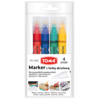 Markery Akrylowe Mix /4/ - TOMA