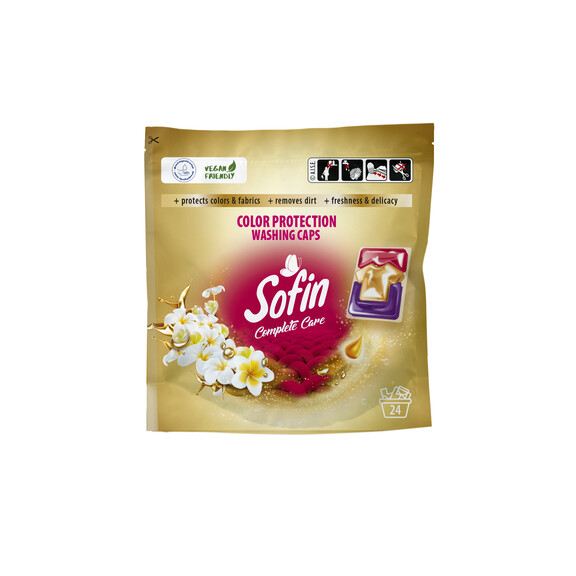 Sofin Complete Care & Color Protection Washing Caps 24 Szt. - SOFIN