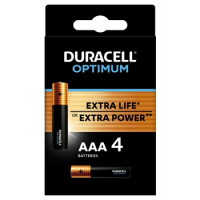 Bateria Alkaliczna Duracell Optimum Aaa 4Szt. - Duracell